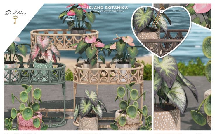 Скриншот мода Набор растений Island Botanica